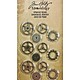 Tim Holtz Idea-ology EB2003 = Sprocket Gears by Tim Holtz  (Pkg of 12)