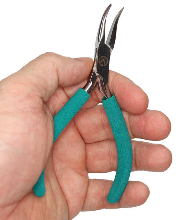 Wubbers PL6015 = Baby Wubbers Bent Chain Nose Pliers