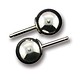 917S-08 = Ball Earring Sterling Silver 8mm No Backs (Pkg of 4)