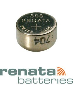 BA309 = Battery - Renata Mercury Free Watch #309 (SR754SW) (Pkg of 10)