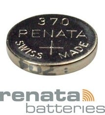 BA370 = Battery - Renata Mercury Free Watch #370 (SR920W) (Pkg of 10)