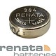 BA384 = Battery - Renata Mercury Free Watch #384 (SR41SW) (Pkg of 10)