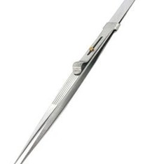 57.0356 = TWEEZER DIAMOND STAINLESS STEEL MEDIUM LOCKING