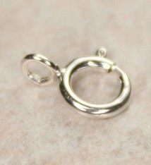 911S-02 = Sterling Silver Spring Ring 5mm Standard (Pkg of 10)