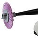 Foredom Electric DC1000-04 = Radial Disc Adapter for Tapered Spindle (Left Side)