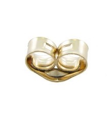 909-01 = Promotional Weight Friction Earring Back 14KY Gold