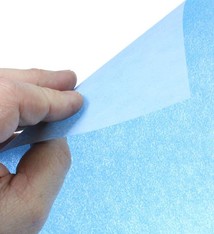 3M EM2702 = 3M Wet or Dry Polishing Paper Blue 1200grit (8.5'' x 11'') (Pkg of 5)