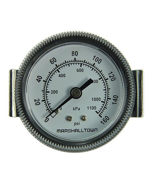 CL876-15 = Pressure Gauge 2''dia. (0-160psi) for Reimer's Steamer (#02299)