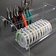 HO625 = Acrylic Tool and Bead Stringing Organizer