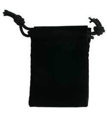 DBX2201 = POUCHES - VELVET POUCH 1-3/4''x2'' BLACK (DOZEN)