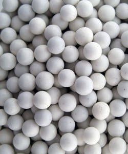 TM256 = Porcelain Balls Tumbling Media 6mm - 1lb Container