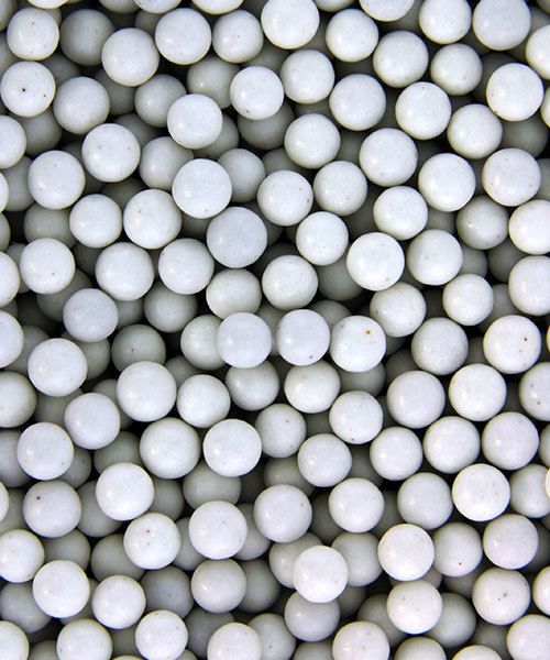 TM254 = Porcelain Balls Tumbling Media 4mm - 1lb Container