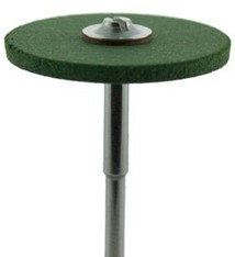 ST6250 = Platinum Polisher COARSE 25x2mm Mounted Wheel