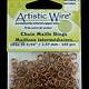 900AWN-04 = Artistic Wire Natural Copper Jump Ring 3.5mm ID (9/64'') 18ga
