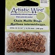 900AWN-17 = Artistic Wire Natural Copper Jump Ring 4.7mm ID (3/16'') 20ga