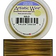 WR35318 = Artistic Wire Spool SP GOLD 18ga 20 FEET