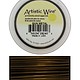 WR32918 = Artistic Wire Retail Spool Antique Brass 18GA 10 YARDS