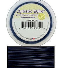 WR30318 = Artistic Wire Spool DARK BLUE 18GA 10 YARDS