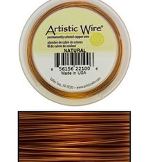 WR31420 = Artistic Wire Spool NATURAL 20GA 15 YARDS