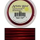 WR32026 = Artistic Wire Spool RED 26GA 30 YARDS