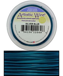 WR35618 = Artistic Wire Spool SP BLUE 18GA 20 FEET