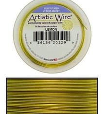 WR36218 = Artistic Wire Spool SP LEMON 18ga 20 FEET