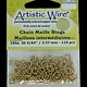 900AWR-04 = Artistic Wire Tarnish Resistant Brass Jump Ring 3.5mm ID (9/64'') 18ga