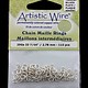 900AWS-12 = Artistic Wire Tarnish Resistant Silver Color Jump Ring 2.8mm ID (7/64'') 20ga