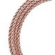 WR48211 = Braided Rose Gold Color Artistic Wire 2.1mm 5 Foot Coil