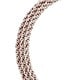 WR48111 = Braided Rose Gold Color Artistic Wire 2.6mm 2.5 Foot Coil