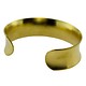MSBR1023 = Brass Bracelet Cuff Concave 3/4'' Wide