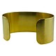 MSBR1004 = Brass Bracelet Cuff Flat 1'' Wide