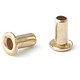 CCBR2003 = BRASS EYELETS 1/16''dia x 1/8''long for RIVET TOOL (50pcs)