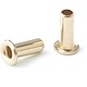 CCBR2004 = BRASS EYELETS 1/16''dia x 5/32''long for RIVET TOOL (50pcs)