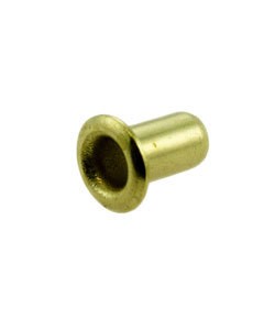 CCBR2013 = BRASS EYELETS 3/32''dia x 5/32''long for RIVET TOOL (50pcs)