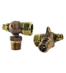 CL303-17 = Brass Fitting for Sight Glass for Hoffman JEL3 Steam Cleaner (WG400)