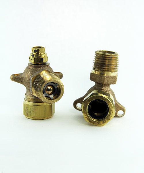 CL303-17 = Brass Fitting for Sight Glass for Hoffman JEL3 Steam Cleaner (WG400)