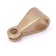 CCBR1922 = Brass Rivet Bails for 3mm Necklace (6pcs)