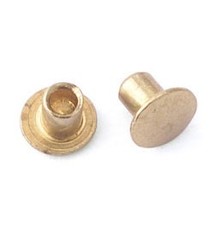 CCBR1001 = BRASS RIVETS 1/16''dia x 1/16''long for RIVET TOOL (50pcs)