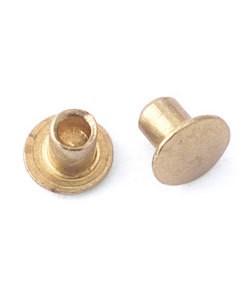 CCBR1001 = BRASS RIVETS 1/16''dia x 1/16''long for RIVET TOOL (50pcs)