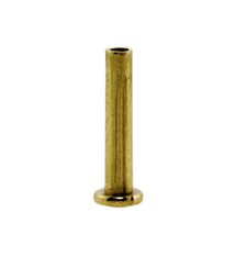 CCBR1034 = BRASS RIVETS 1/16''dia x 5/16''long for RIVET TOOL (50pcs)
