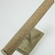 DBR3192 = Burlap Bracelet T-Bar 12'' wide x 6-1/2'' high