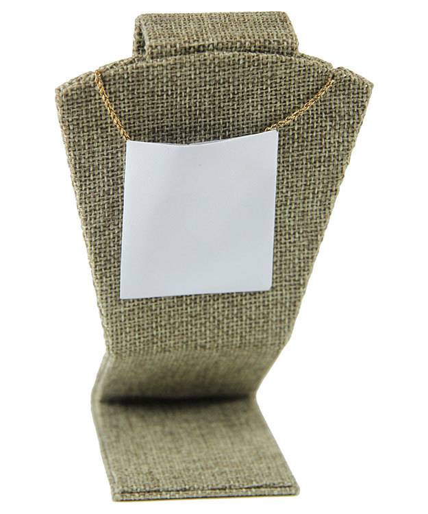 DCO3705 = Burlap Combination Display 3-3/8''W x 5-1/2''H