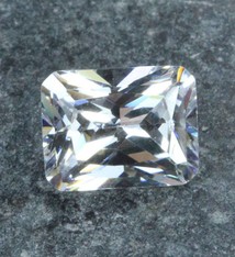 CZEM9X7 = Cubic Zirconia Emerald Shape 9x7mm (Pkg of 2)
