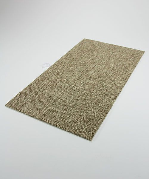 DIS3900 = Burlap Display Pad 14''  x 7-5/8''