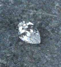 CZPR6X4 = Cubic Zirconia Pear Shape 6x4mm (Pkg of 5)