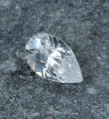 CZPR8X5 = Cubic Zirconia Pear Shape 8x5mm (Pkg of 5)