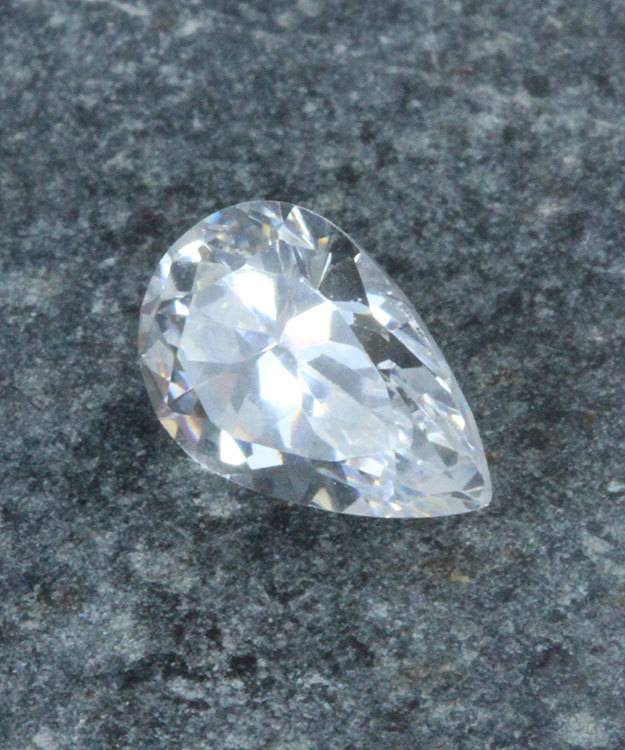 CZPR9X6 = Cubic Zirconia Pear Shape 9x6mm (Pkg of 2)