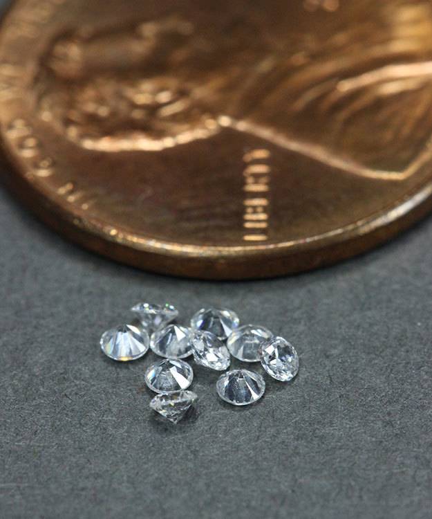 CZRD1.75 = Cubic Zirconia Round 1.75mm (Pkg of 10)