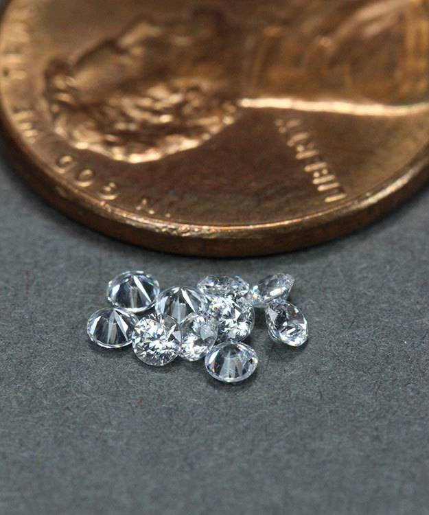 CZRD2 = Cubic Zirconia Round 2.0mm (Pkg of 10)